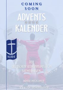 Plakat für den Adventskalender der DSM Bremerhaven