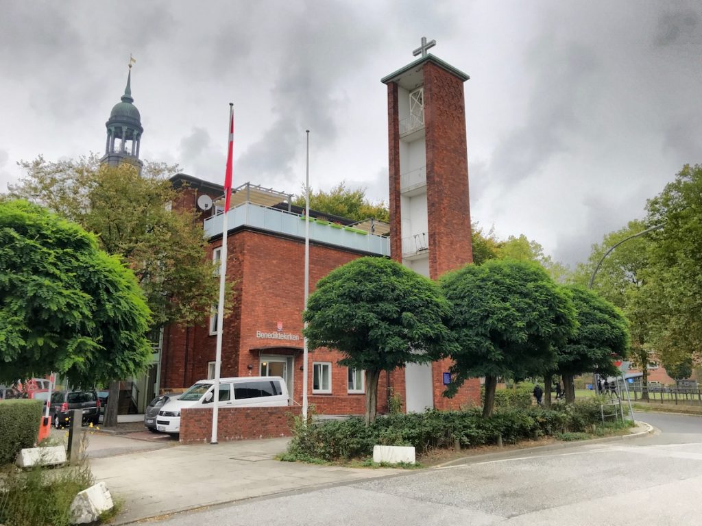 Die Dänische Seemannskirche in Hamburg Benediktekirken 

