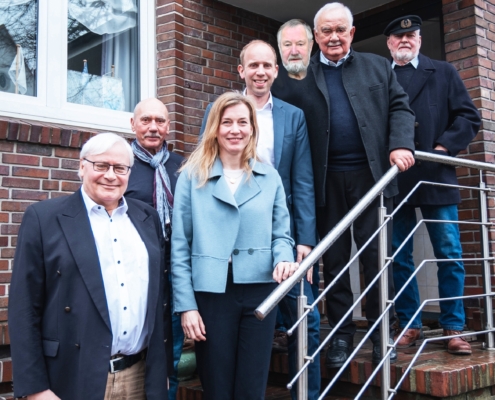 Der parlamentarische Staatsekretär im Bundesfinanzministerium, MdB Dennis Rohde, besuchte mit seiner Bundestagskollegin Siemtje Möller die Wilhelmshavener Seemannsmission.